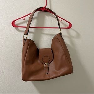 Brown Cognac Real Leather Purse J. Jill